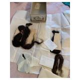 LOCKS OF HAIR FROM FIRST HAIR CUTS