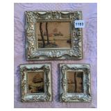 SMALL FARM SCENE TRIO WALL ACCENT
