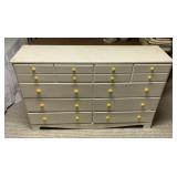 WOOD CHEST 52" H X 14" D X 32" W