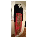 VINTAGE BLACK/RED DRESS