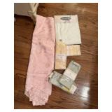 ASSORTED LINENS NEW IN PACKAGE