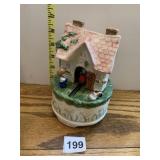 SCHMID 1983 MUSIC BOX W/ GIRL THAT COMES OUT OF