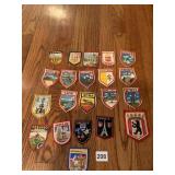 21 TRAVEL PATCHES