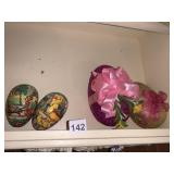 TO WESTERN GERMANY CHOCOLATE EGG HOLDERS WITH A