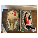 TWO OLD WORLD CHRISTMAS ORNAMENTS ONE A TREE
