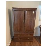 2 DOOR 2 DRAWER WARDROBE CABINET 60.5" H X 36" W