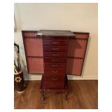 JEWLERY CASE 40.5" H X 18"W X 15" D