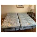2 TWIN SPINE - ALINE ADJUSTABLE BEDS WITH MASSAGE