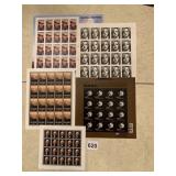 SHEETS OF COLLECTOR STAMPS SEE PHOTO