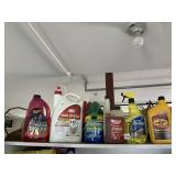 PESTICIDE, GRASS FOOD, CAR WASH, OIL, DE ICER