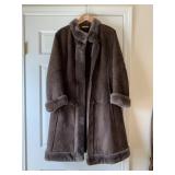 VERY HEAVY, MADE IN FRANCE, SUEDE LONG COAT