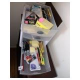OFFICE SUPPLIES, PENCILS, POST NOTES, ETC.