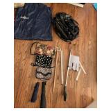 UMBRELLAS, GRABBER TOOLS, GARMENT BAG, LONG