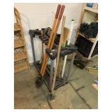 UTILITY HOLDER W/ POST HOLE DIGGER