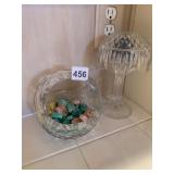 CANDY DISH AND CANDLE BETTY LAMP