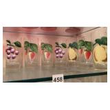 FRUIT MOTIF GLASSES