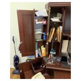 POST A NOTES, STAPLER, SHOT GLASSES, ENVELOPES