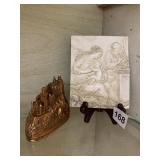 MMA SMALL WALL PLAQUE RAISED DESIGN & SCHLOSS