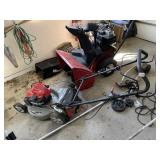 MASSPORT SELF PROPELLED PUSH LAWN MOWER WITH