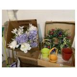 WREATHS, FLOWERS, BASKETS, SILK FLOWERS