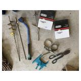 AIR FILTERS, OIL CHANGE TOOLS, SPRINKLER,