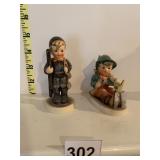 CHIMNEY SWEEP HUMMEL FIGURINE AND SINGING HUMMEL