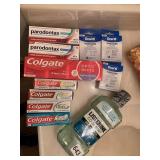TOOTHPASTE, MOUTHWASH ETC.