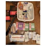 FIRST AID SUPPLIES ETC.