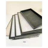 JEWELRY TRAYS AND CASES A COUPLE GOOD CONDITION A