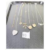 PENDANT NECKLACES LOCKETS "MOM" ETC.