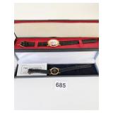 TWO BOXED WRISTWATCHES TIME COMPONENTS LYNX