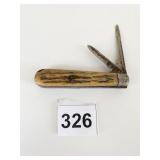 OLD DOUBLE BLADE PEN KNIFE