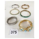 BANGLE BRACELETS STYLE TIME HINGED WATCH BRACELET