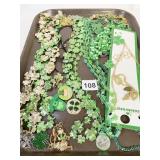 ASSORTED NOVELTY JEWELRY ST PATRICKï¿½S DAY IRISH