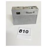 MICRO 16 MINIATURE CAMERA SILVER TONE METAL