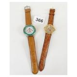 ARMITRON QUARTZ WRISTWATCH LEATHER BAND YOSEMITE