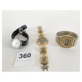 WRISTWATCHES SERGIO VALENTE CROTON ETC.