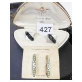 CLOISONNï¿½ ENAMEL CARDED CUFF PINS BOXED CUFF