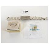 HARRIET CARTER RUBY PIN BELIEVE IN MIRACLES