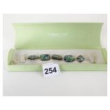 COLDWATER CREEK STERLING SILVER ABALONE SHELL