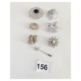 PIN GROUP EALL SILVER TONE