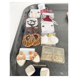 ASSORTED CARDED FASHION EARRINGS SMALL BOX OF