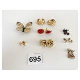 BUTTERFLY PIN ASSORTED EARRINGS