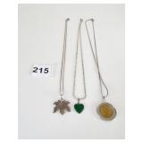 SILVER 925 PENDANT NECKLACES ITALIAN GOLD COIN