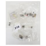 CUT LEMON QUARTZ STONES ASSORTED SILVER METAL