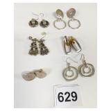 SILVER TONE EARRINGS CHICO