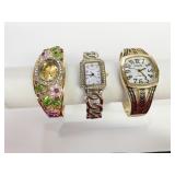 WRISTWATCHES VARSALES SILVER TONE GOLD TONE