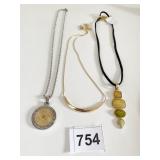 PENDANT NECKLACES GOLD TONE LIA SOPHIA