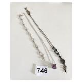 NECKLACES LIA SOPHIA SILVER TONE BRACELET MOP