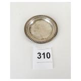 SMALL 3" ROUND SILVER DISH 0.351OZT